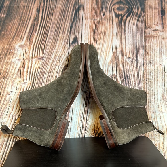 Nordstrom Men’s Shop Suede Chelsea Boots Mens Sz 7M - Picture 7 of 10